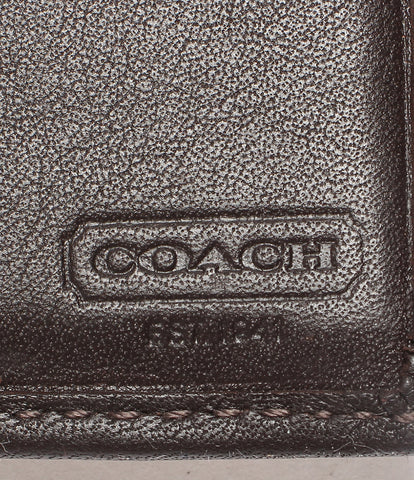 コーチ  二つ折り布 お札入れ      メンズ  (2つ折り財布) COACH