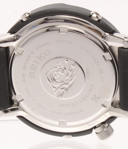 セイコー  腕時計 ダイバースキューバ プロスペックス ソーラー ブラック STBR011 メンズ   SEIKO