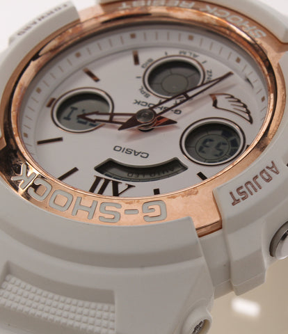 カシオ  腕時計 ペアウォッチ ラバーズコレクション2018 BABY-G クオーツ ホワイト AW-591LF BGA-150LF ユニセックス   CASIO