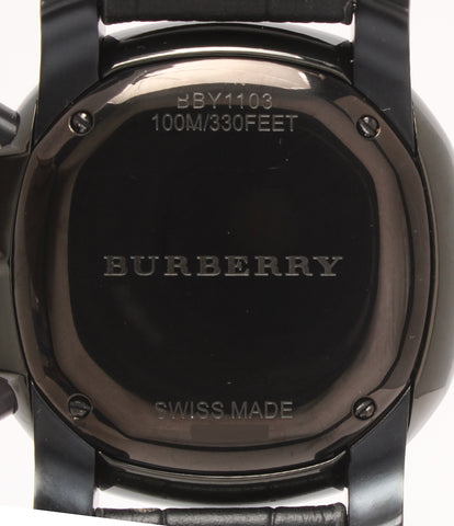 バーバリー 腕時計 クオーツ ブラック BBY1103 メンズ BURBERRY