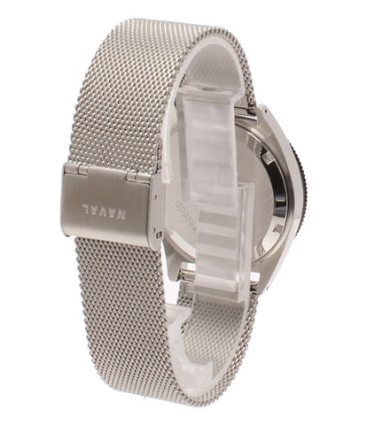 ナバル  腕時計   クオーツ ブラック VJ52-V0B0 メンズ   NAVAL