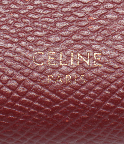 セリーヌ  三つ折り財布 ボルドー      レディース  (3つ折り財布) CELINE