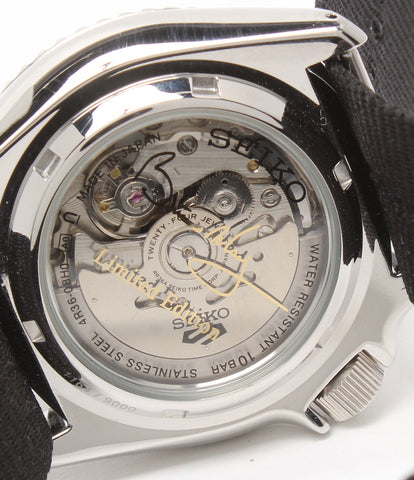 セイコー 美品 腕時計　  セイコー 5 ブライアン メイ レッドスペシャル 自動巻き レッド 4R36-08H0 SBSA073 メンズ   SEIKO