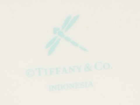 ティファニー  ボウル 皿 2点セット ペア 14cm リボン  ブルーボックス       Tiffany＆Co.