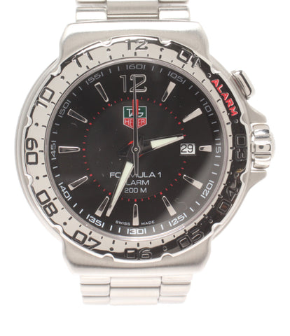 タグホイヤー 腕時計 フォーミュラ1 クオーツ ブラック WAC111A メンズ