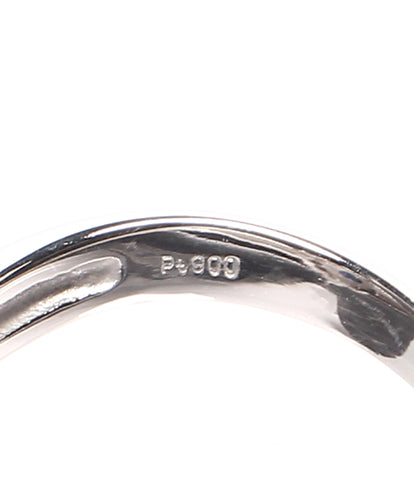 美品 リング 指輪 Pt900 サファイア 0.38ct ダイヤ 0.44ct      レディース SIZE 12号 (リング)