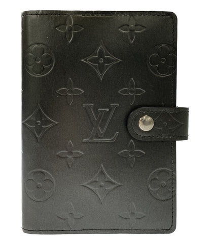 ルイヴィトン  手帳カバー システム手帳 6穴式 アジェンダPM モノグラムマット ノワール   R20932 レディース  (複数サイズ) Louis Vuitton