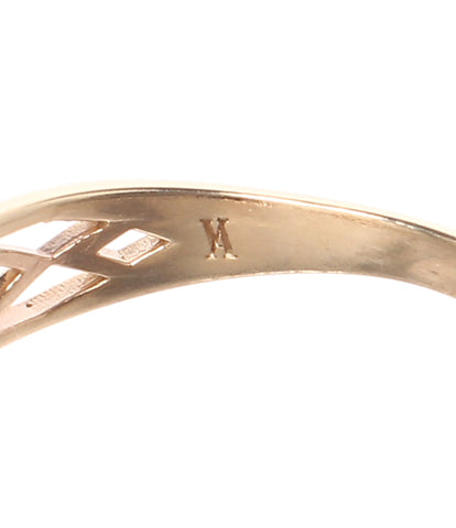 ヴァンドームアオヤマ 美品 リング 指輪 K10 ホワイトサファイア      レディース SIZE 11号 (リング) VENDOME AOYAMA