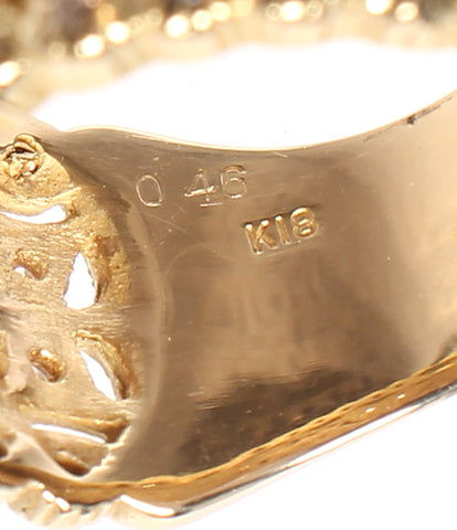 美品 リング 指輪 K18 ダイヤ 0.46ct      レディース SIZE 13号 (リング)