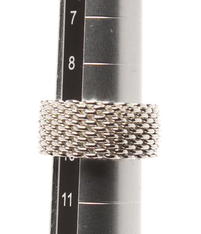 ティファニー 美品 リング 指輪 SV925 サマセット メッシュ      レディース SIZE 9号 (リング) TIFFANY＆Co.