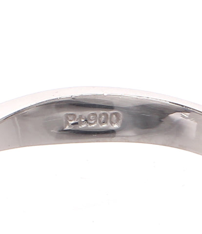 美品 リング 指輪 Pt900 サファイア 0.92ct ダイヤ 0.28ct      レディース SIZE 11号 (リング)