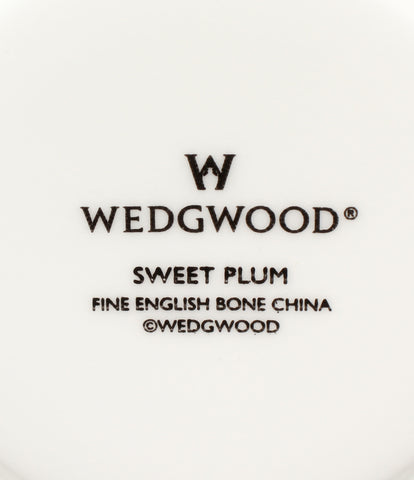 ウェッジウッド 美品 カップ＆ソーサー 2客セット ペア  スウィートプラム SWEET PLUM       WEDGWOOD