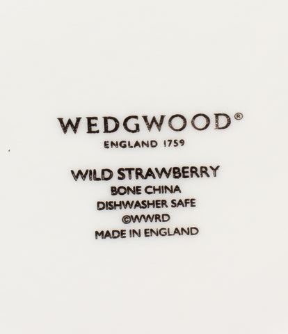 ウェッジウッド 美品 マリアージュボウル グラス タンブラー 3点セット  ワイルドストロベリー プロミシス ウィズ ディス リング       WEDGWOOD