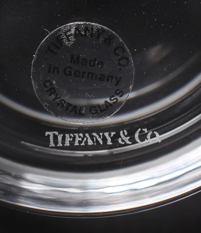 ティファニー 美品 グラス タンブラー 2点セット ペア リボン  ボウグラス       Tiffany＆Co.