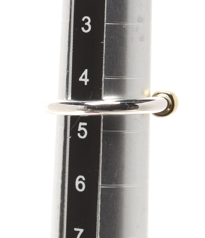ティファニー 美品 リング 指輪 K18 SV925 バンドウィズ 2ワイヤー      レディース SIZE 4号 (リング) TIFFANY＆Co.