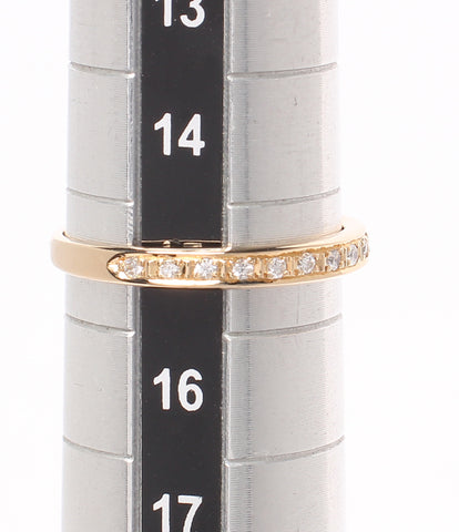 美品 リング 指輪 K18 ダイヤ 0.17ct      レディース SIZE 15号 (リング)
