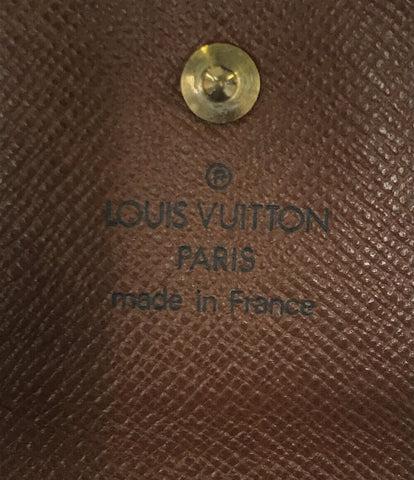 ルイヴィトン  二つ折り財布 Wホック ポルトモネビエ カルトクレディ モノグラム   M61652 廃番 ユニセックス  (2つ折り財布) Louis Vuitton