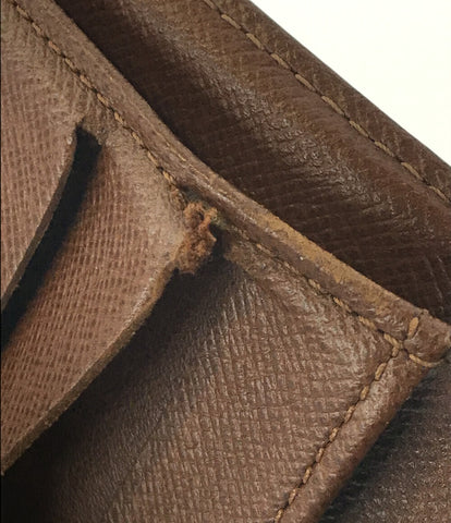ルイヴィトン  二つ折り財布 Wホック ポルトモネビエ カルトクレディ モノグラム   M61652 廃番 ユニセックス  (2つ折り財布) Louis Vuitton