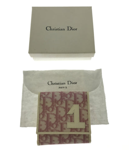 クリスチャンディオール 美品 二つ折り財布 数字1  トロッター    レディース  (2つ折り財布) Christian Dior