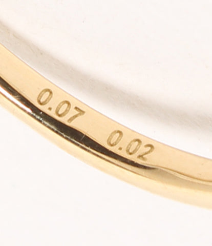 美品 リング 指輪 K18 ダイヤモンド0.07ct　0.02ct      レディース SIZE 10号 (リング) festaria bijou SOPHIA