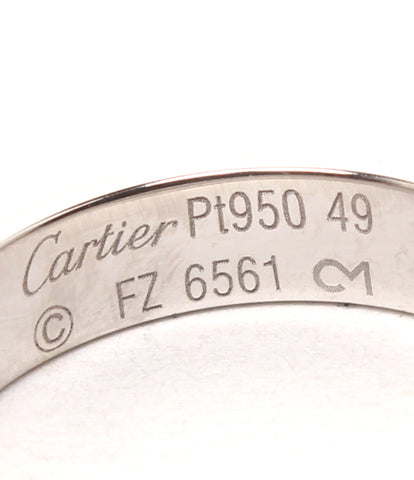 カルティエ 美品 リング 指輪  Pt950 ハッピーバースデー      レディース SIZE 8号 (リング) Cartier