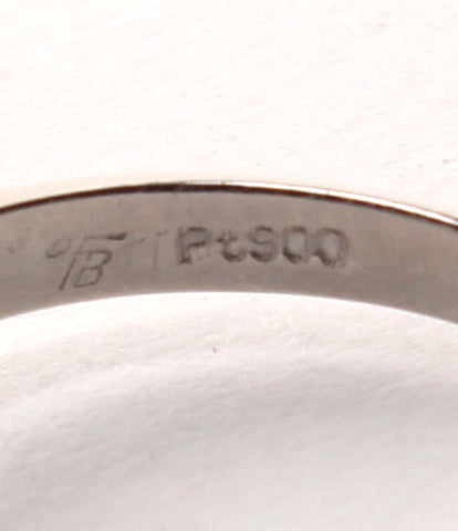 美品 リング 指輪 Pt900 パール8mm ダイヤ0.07ct      レディース SIZE 12号 (リング)