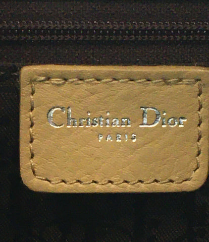 クリスチャンディオール  ハンドバッグ ミニボストン ベージュ      レディース   Christian Dior