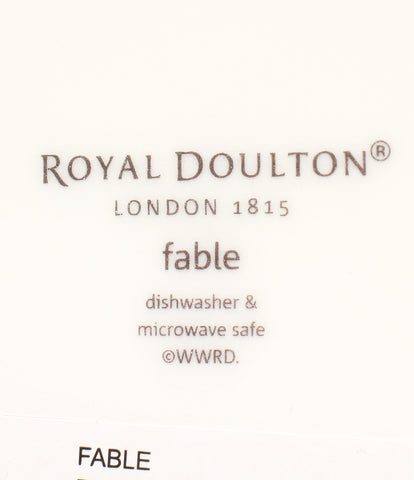 美品 プレート 皿 2点セット 22cm  フェイブル fable ガーランド       Royal Doulton