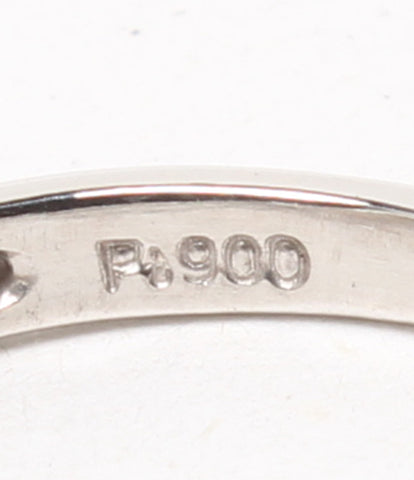 美品 リング 指輪 Pt900 パール9mm ダイヤ0.26ct　      レディース SIZE 10号 (リング)