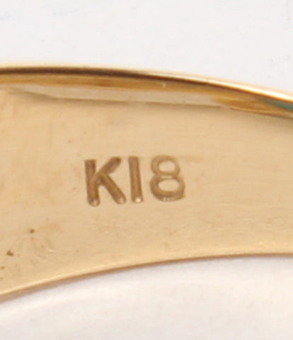 美品 リング 指輪 K18 ターコイズ      レディース SIZE 10号 (リング)