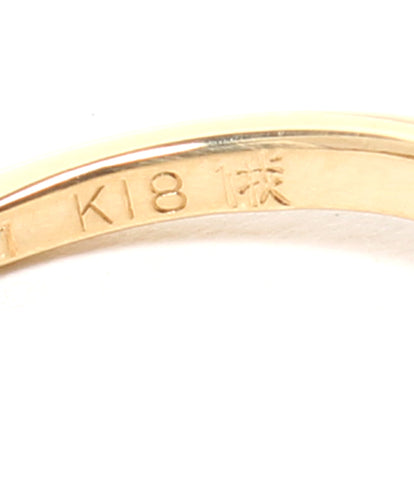 美品 リング 指輪 K18 ダイヤ0.11ct      レディース SIZE 6号 (リング) NIWAKA