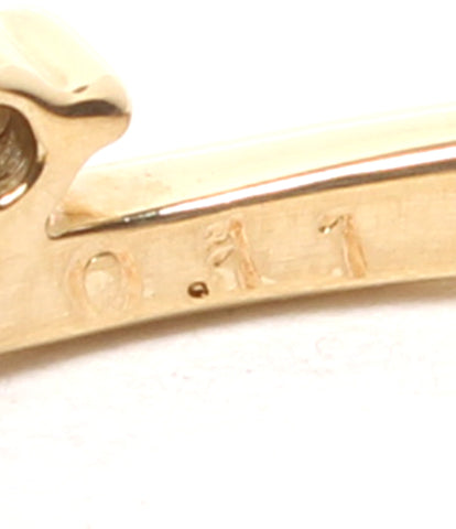 美品 リング 指輪 K18 ダイヤ0.11ct      レディース SIZE 6号 (リング) NIWAKA