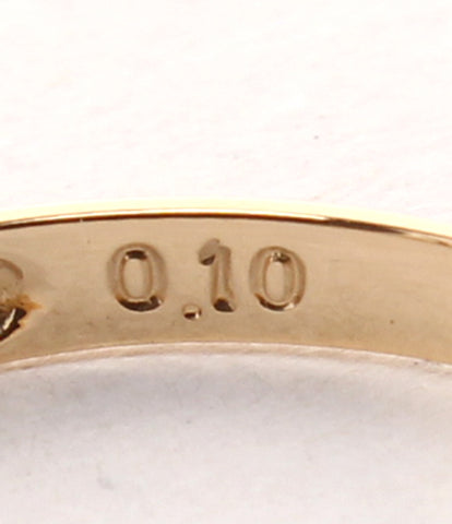 美品 リング 指輪 K18 ダイヤ0.10ct      レディース SIZE 10号 (リング)