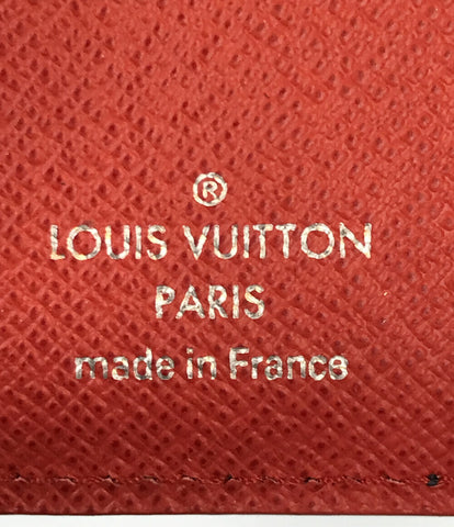 ルイヴィトン  三つ折り財布 ポルトフォイユ ヴィクトリーヌ エピ アンディゴブルー コクリコ   M62303 レディース  (3つ折り財布) Louis Vuitton