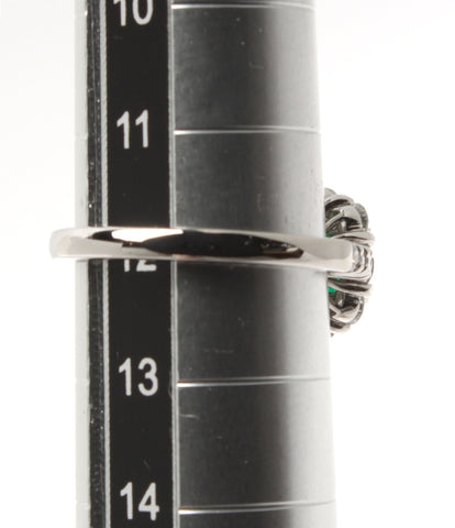 美品 リング 指輪 Pt900 エメラルド0.36ct ダイヤ0.87ct      レディース SIZE 11号 (リング)