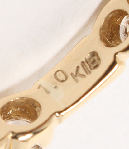 美品 リング 指輪 K18 ブラウンダイヤ1.00ct レディース SIZE 7号