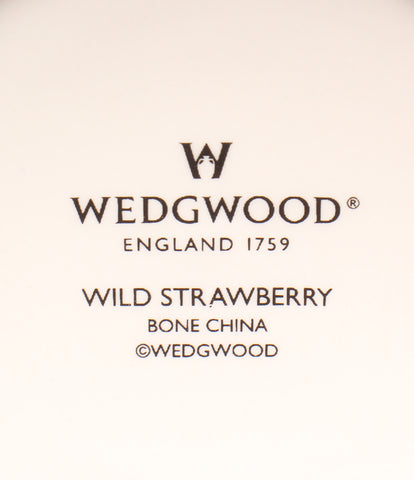 ウェッジウッド 美品 マグカップ 2点セット ペア ピンク グリーン  ワイルドストロベリー Wild Strawberry パステルマグ       WEDGWOOD