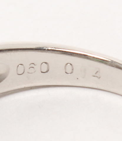 美品 リング 指輪 Pt900 ツァボライト0.60ct ダイヤ0.14ct      レディース SIZE 10号 (リング)