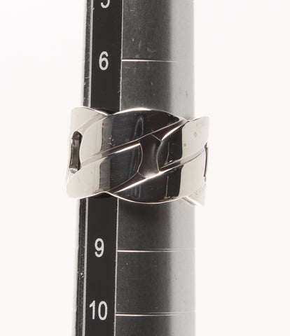 グッチ 美品 リング 指輪 SV925 ロゴ チェーンモチーフ      レディース SIZE 7号 (リング) GUCCI