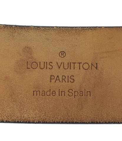 ルイヴィトン  ベルト トップ式 ギボシ LVロゴバック サンチュール LVイニシャル ノマド ノワール   M6900V メンズ  (複数サイズ) Louis Vuitton