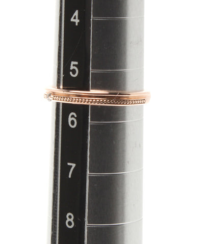 美品 リング 指輪 K10 ダイヤ0.01ct      レディース SIZE 5号 (リング) SAMANTHA SILVA