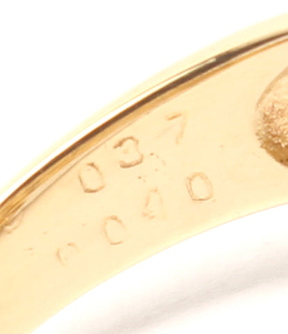 美品 リング 指輪 K18 ルビー0.37ct ダイヤ0.40ct      レディース SIZE 8号 (リング)