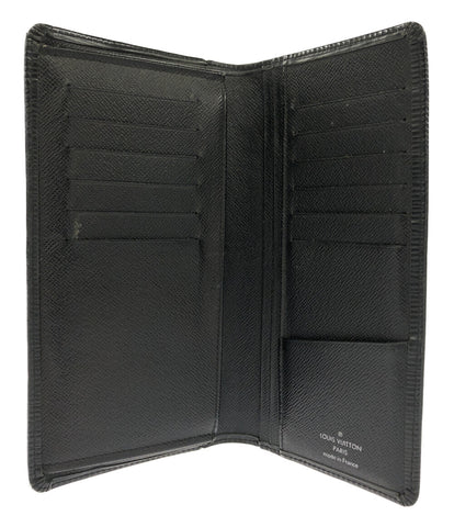 ルイ ヴィトン ポルトフォイユ ブラザ 旧型 エピ ノワール ブラック 黒 M66542 長財布