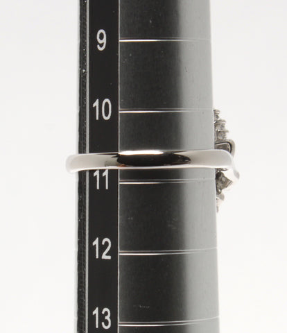 美品 リング 指輪 Pt900 ブラックオパール1.60ct ダイヤ0.65ct      レディース SIZE 10号 (リング)