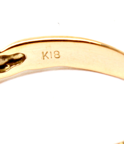 リング 指輪 K24コイン K18 マン島キャッ