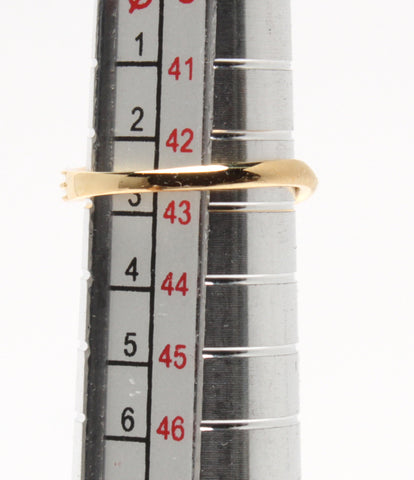 美品 ピンキーリング 指輪 K18 ダイヤ0.06ct 0.03ct      レディース SIZE 3号 (リング) festaria