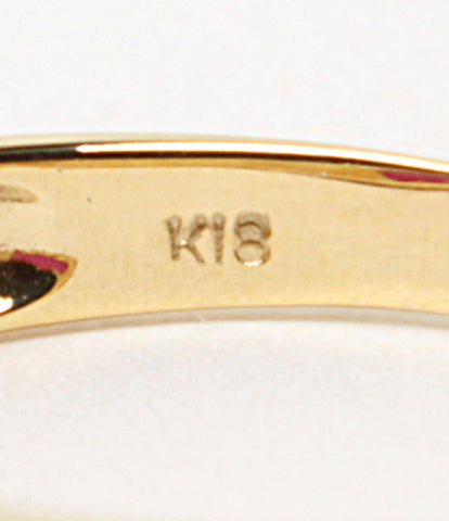 美品 リング 指輪 K18 ルビー1.10ct ダイヤ0.07ct      レディース SIZE 11号 (リング)