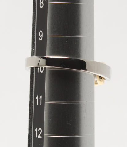 美品 リング 指輪 K18 Pt900 ダイヤ0.303ct（F-VS2-EX-N相当）      レディース SIZE 9号 (リング)