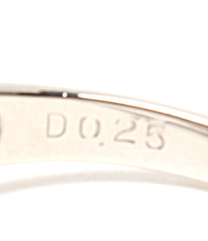 美品 リング 指輪 Pt900 クリソベリルキャッツアイ2.85ct ダイヤ0.25ct      レディース SIZE 11号 (リング)