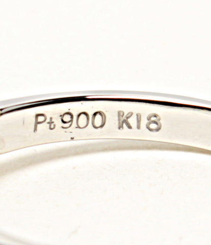 美品   リング 指輪 PT900 K18    レディース 12号